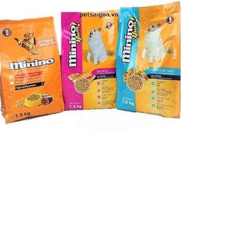 Thức ăn minino / minino yum cho mèo gói 1kg3, 1kg5