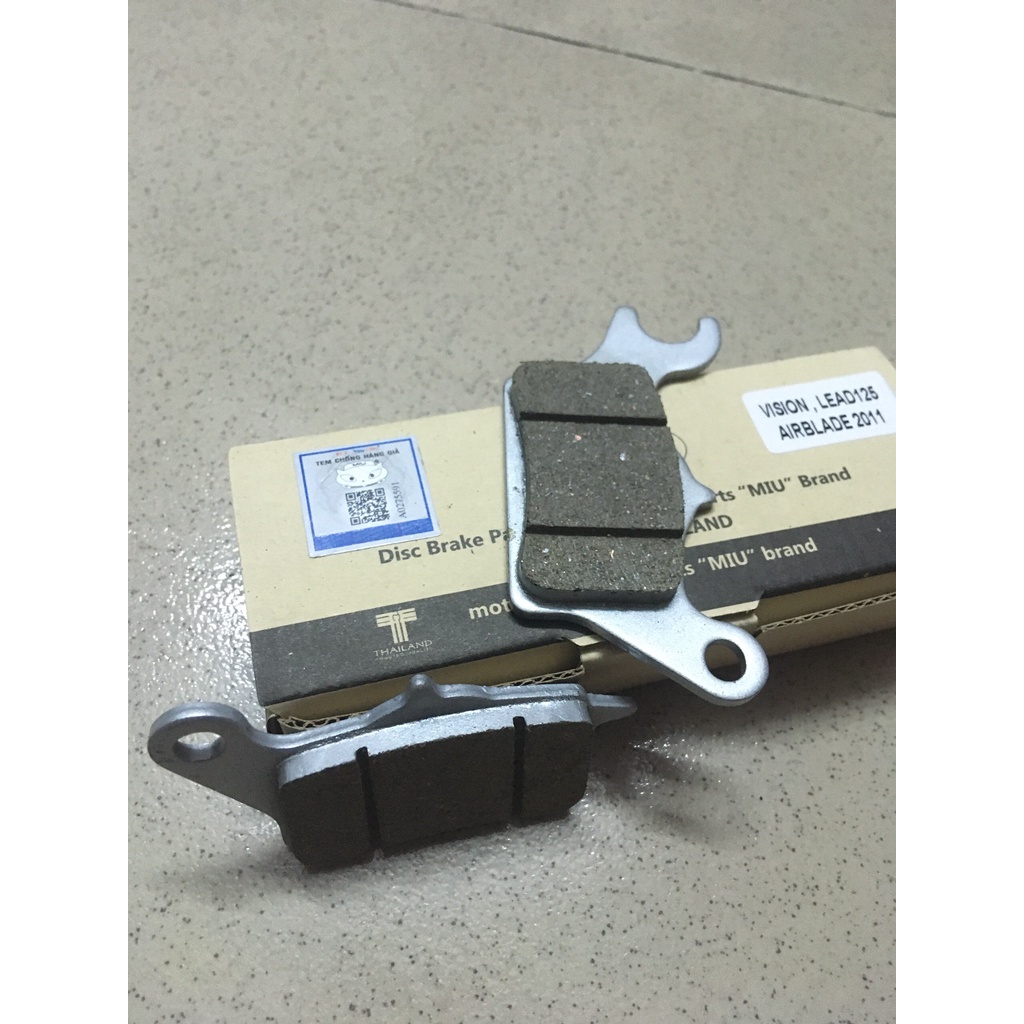 Bố thắng đĩa Hond Visiion, Airibalde 125, Lead 125 nhập khẩu Thái Lan chất lượng cao - KTMotor Shop