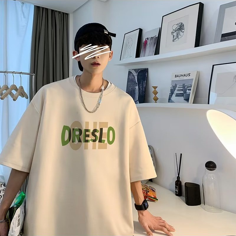 M-8XL áo phông nam big size Áo Thun cotton Tay Ngắn Thời Trang Cho Nam