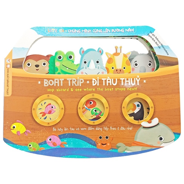 Sách Let's Go - Chúng Mình Cùng Lên Đường Nào - Đi Tàu Thủy (Tái Bản)