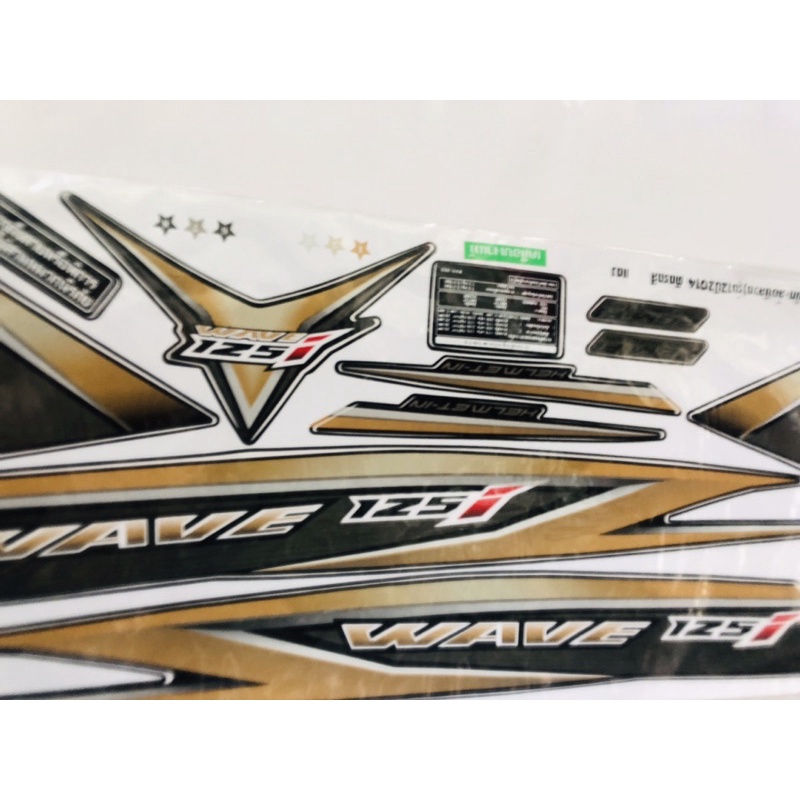 Tem Wave i 125 - 2014 Đen Thái