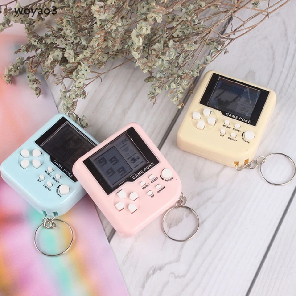 Máy Chơi Game Mini woyao3 Phong Cách Retro Hoài Cổ Kèm Móc Khóa