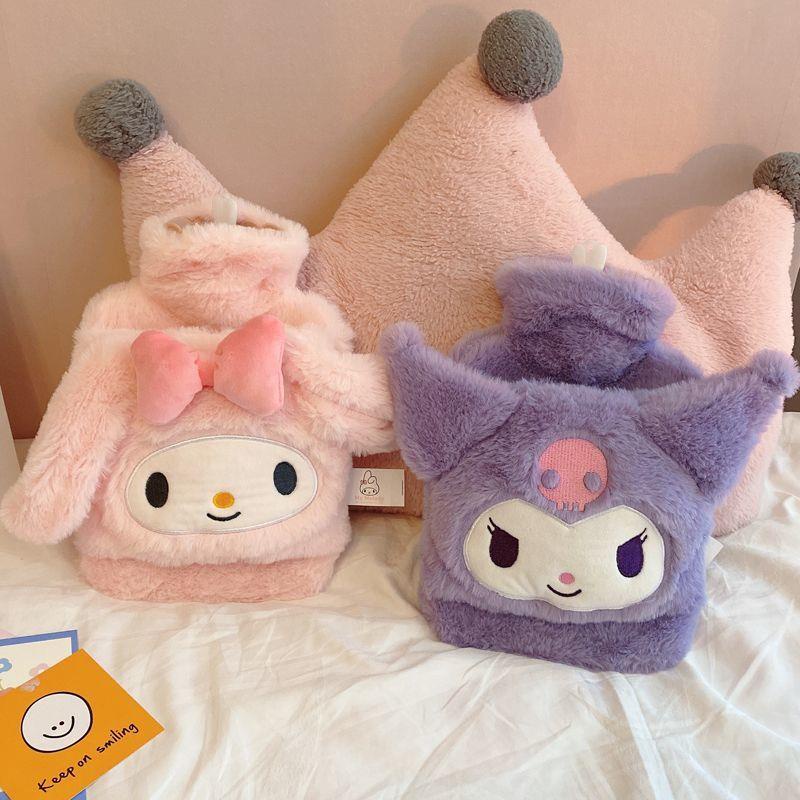 Túi Chườm Nóng Hình Chú Chó cinnamon Nhồi Bông Dễ Thương Dày Dặn Chống Nổ