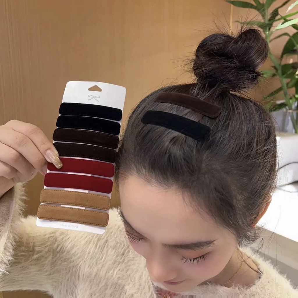 Kẹp mái nhung dài giữ tóc con Tatitava