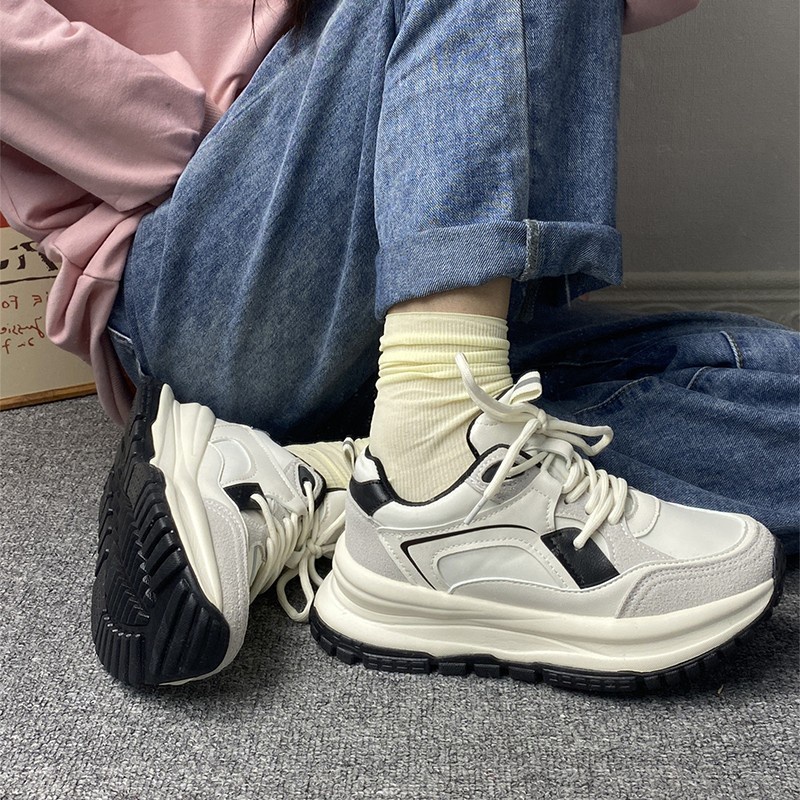 Giày thể thao nữ DAPHNE 2022 - Giày nữ đế cao ulzzang