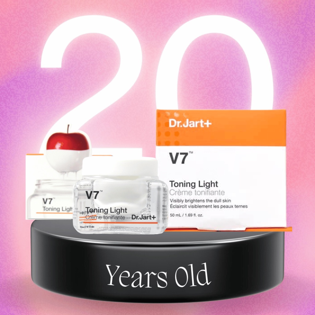 Kem Dưỡng Trắng Tái Tạo Da V7 Toning Light Dr.Jart+ Hàn Quốc 15ml/50ml