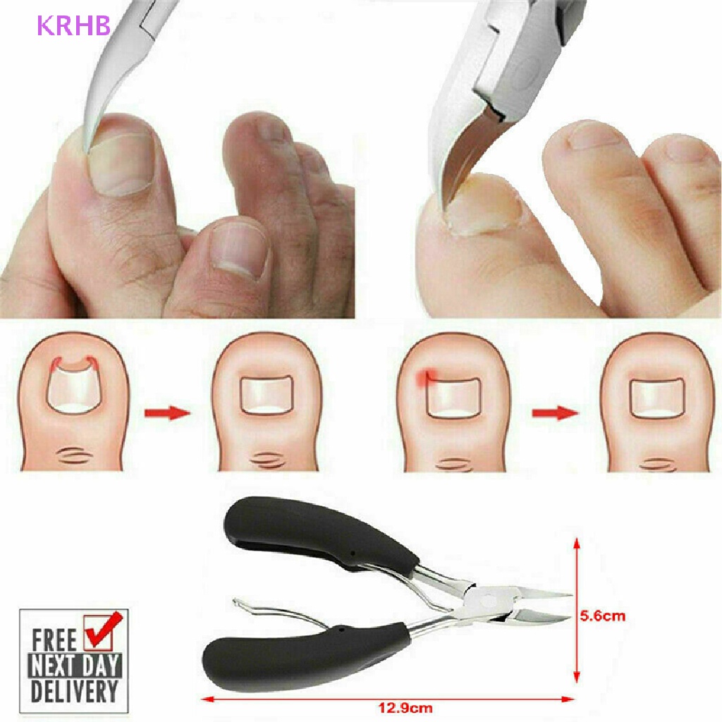 Krhb Bấm Móng Chân Bằng Thép Không Gỉ Loại Bỏ Da Chết Dày Dặn