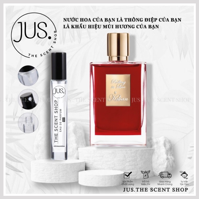 nước hoa Kilian Rolling In Love 10ml [ 𝐉𝐔𝐒.𝐓𝐡𝐞𝐬𝐜𝐞𝐧𝐭 ]