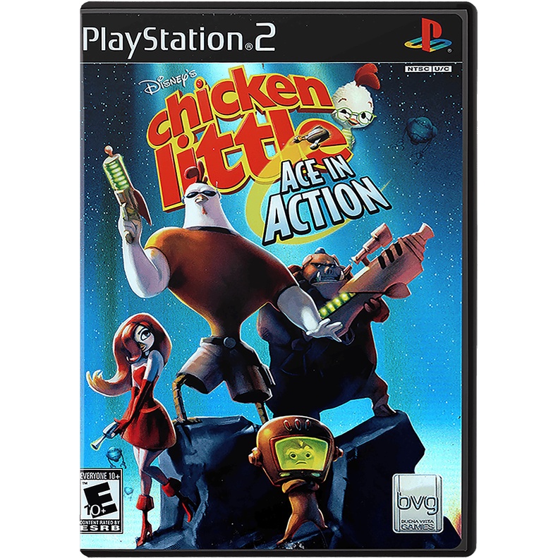 Disney's Chicken Little - Ace in Action - Đĩa game PS2