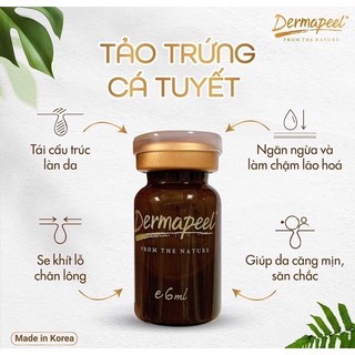 Tảo biển trứng cá tuyết Derma peel+ - TÁI TẠO MÔ DA - KHÔNG GÂY BONG DA - CHUẨN SPA