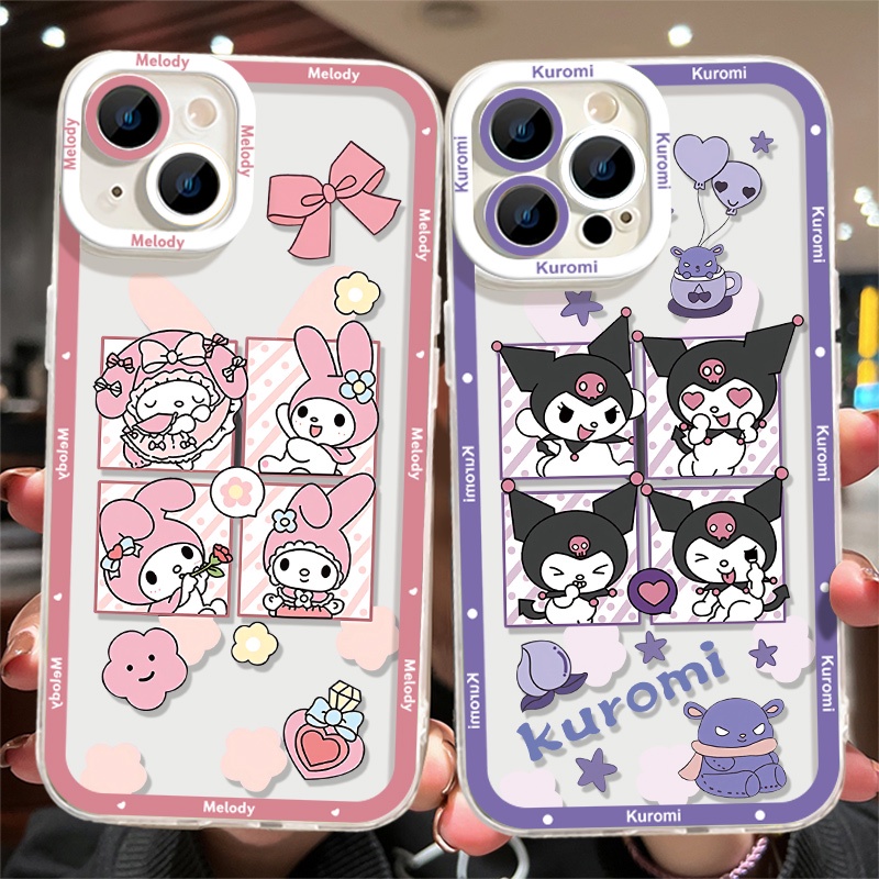 Ốp Điện Thoại Silicon TPU Mềm Trong Suốt In Họa Tiết Dễ Thương Cho IPhone 11 12 13 14 Pro Max XS XR X 8 7 6S Plus