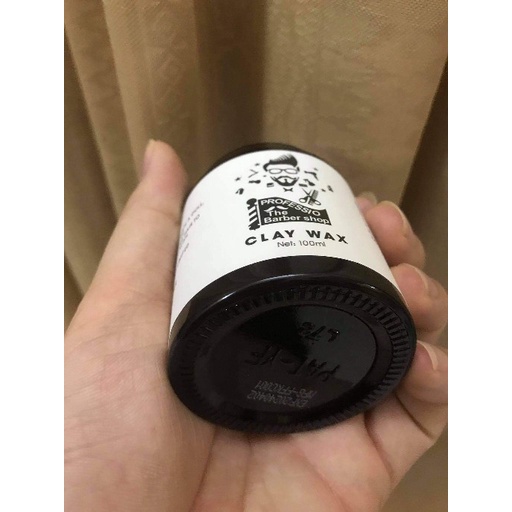 Combo Gôm Sáp Vuốt Tóc VOLCANIC + CLAY WAX Trắng 100gr Tạo Kiểu, Giữ Nếp Cho Tóc. Hàng Chính Hãng