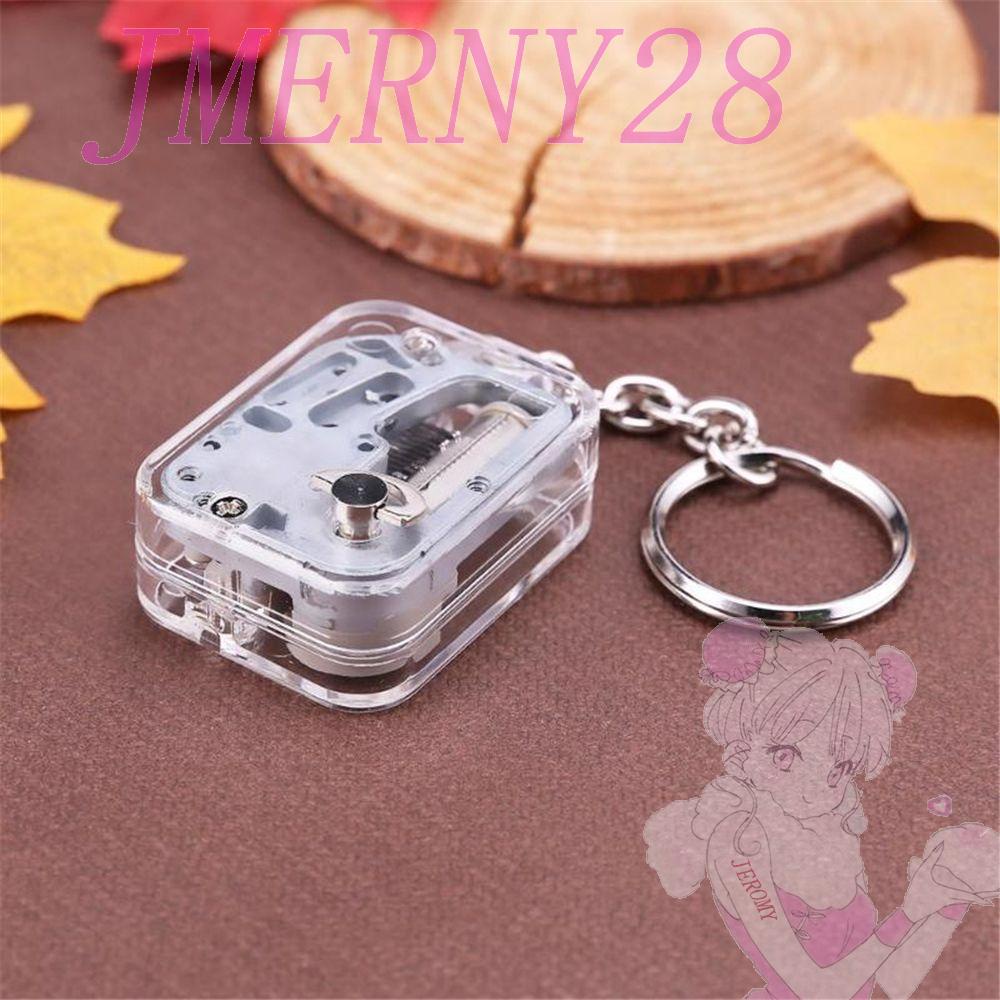 Hộp Nhạc Cơ Khí Bằng Kim Loại Dùng Làm Móc Khóa DIY