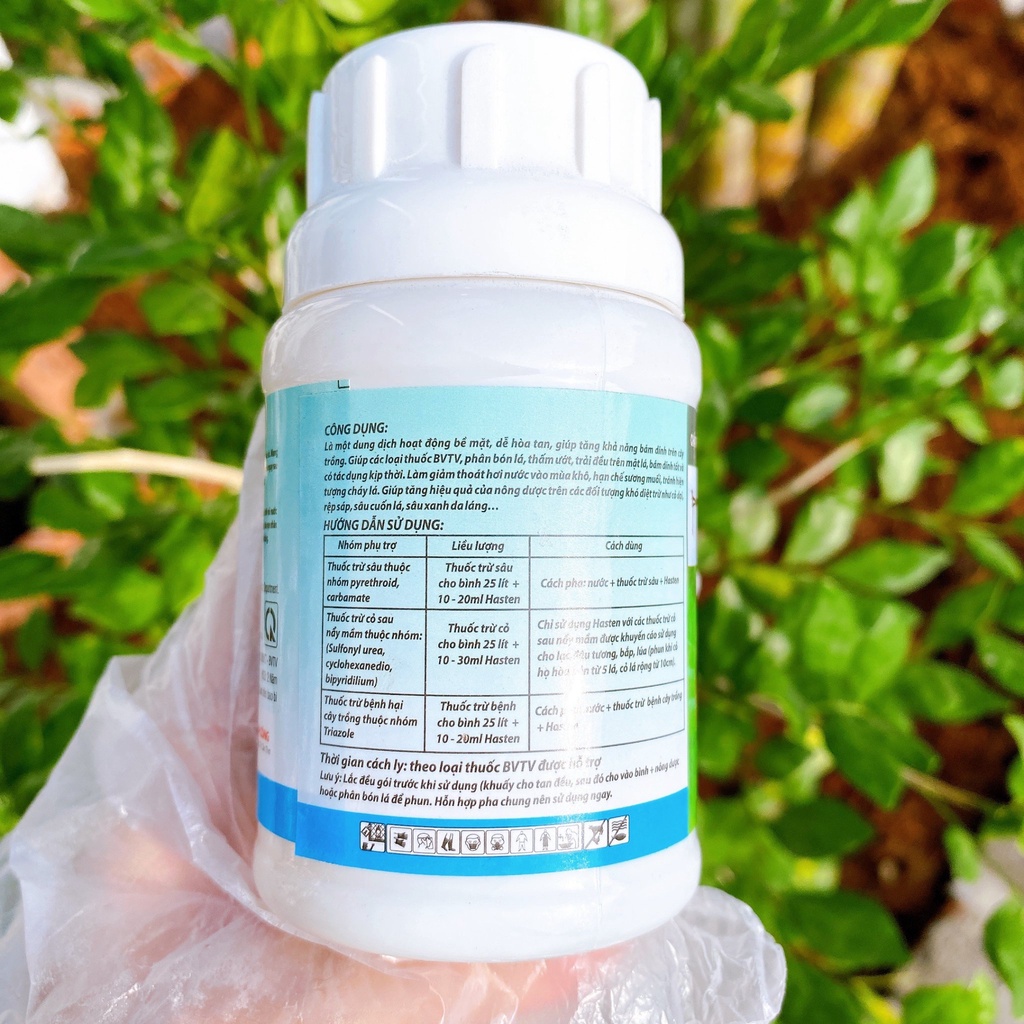 " Hasten 100ml" Siêu Thấm Sâu, Bám Dính, Loang Trải, Lưu Dẫn Kéo Dài Không Lo Rửa Trôi