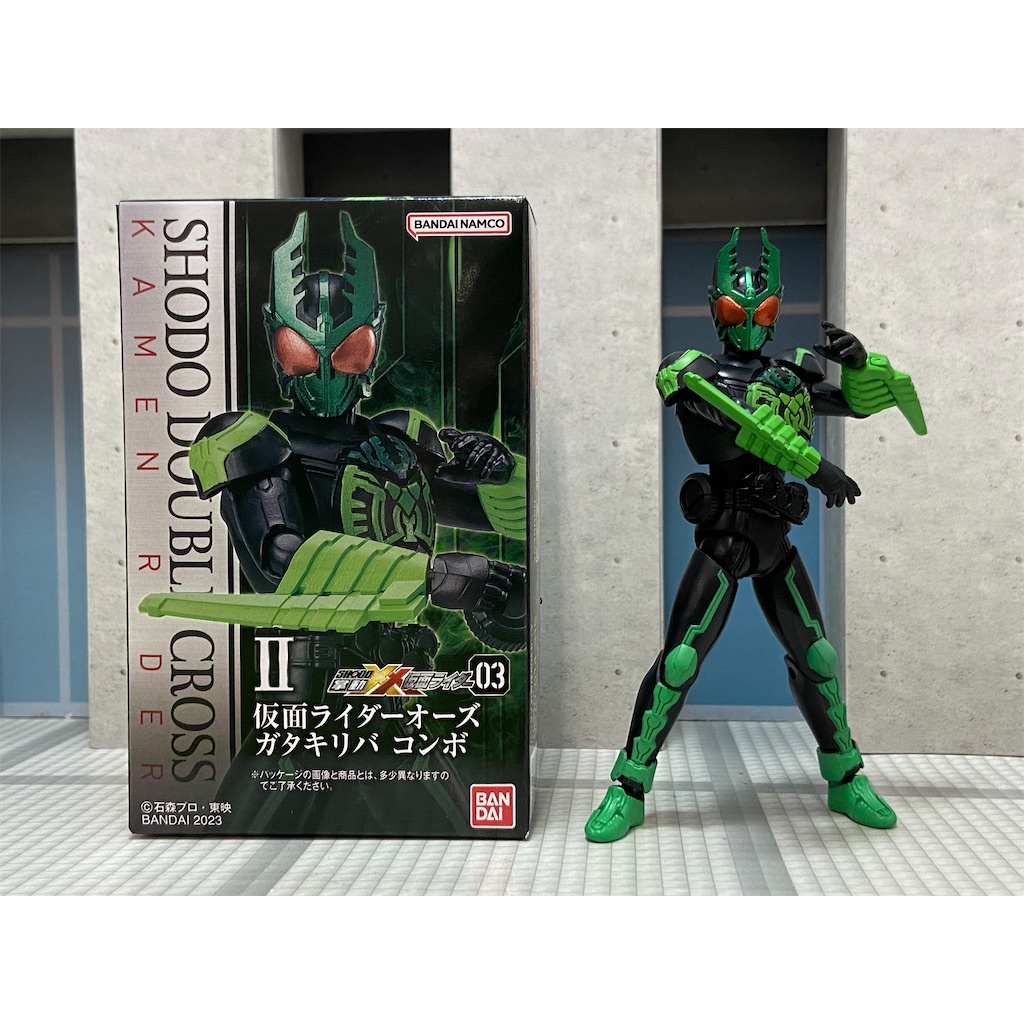 Mô hình động SHODO-XX 3 Kamen Rider OOO Kiva Ixa Ghost Chính hãng