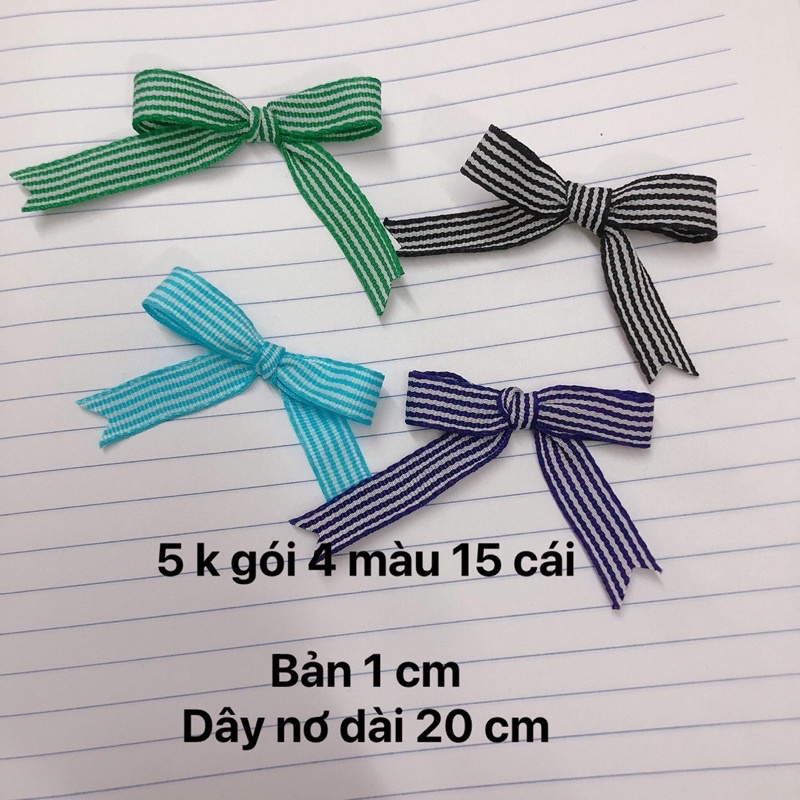 Nơ thắt sẵn gói 5 k