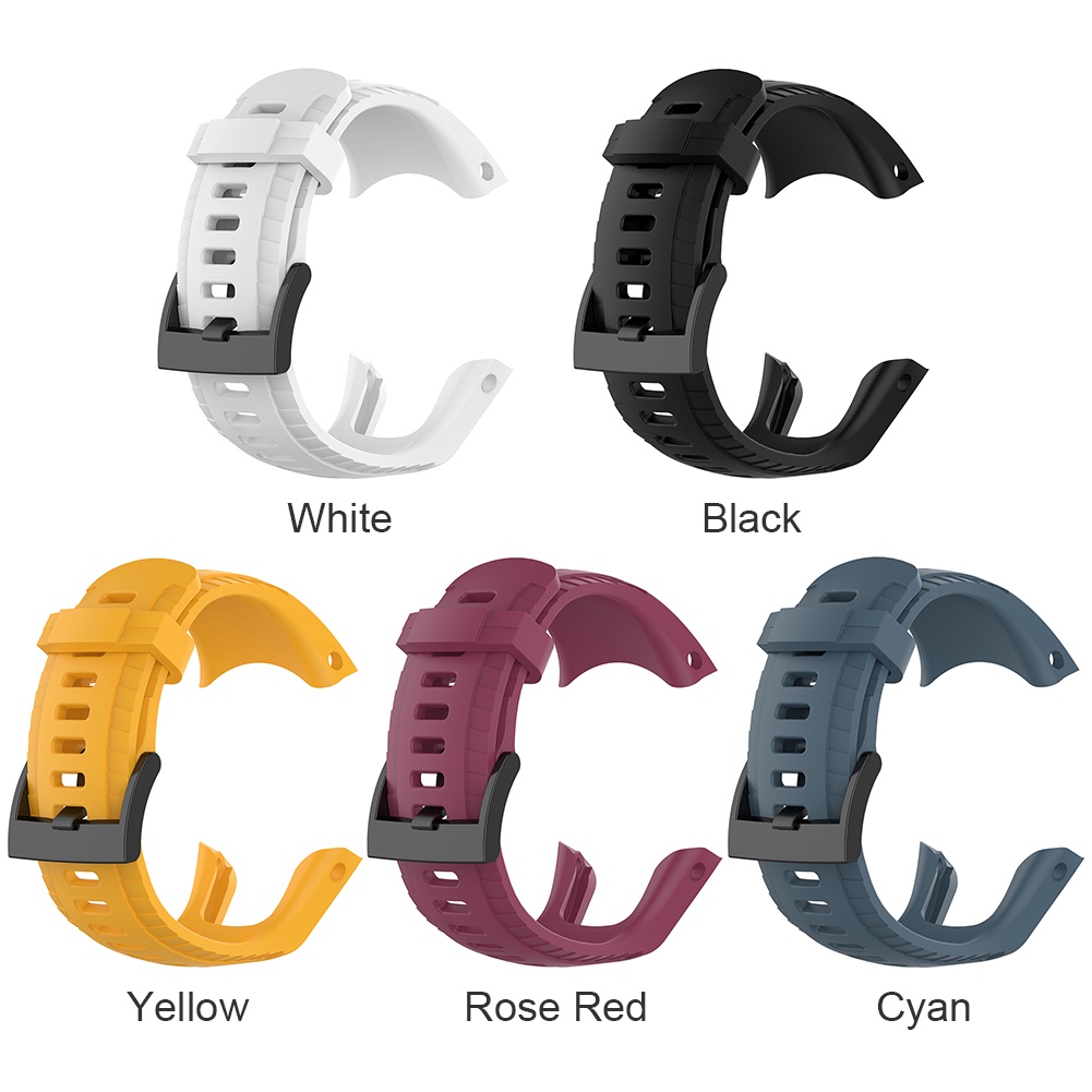 Dây Đeo Silicone Thay Thế Cho Đồng Hồ Suunto 5