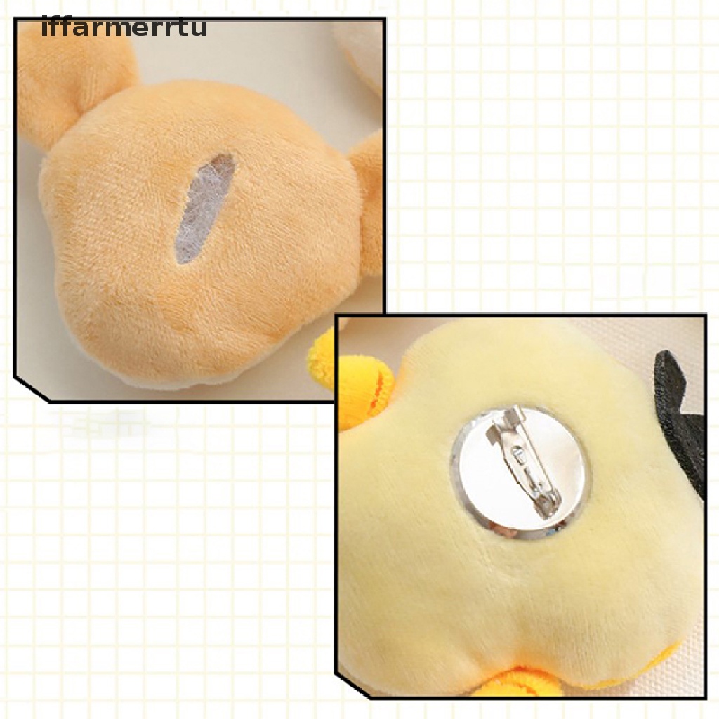 DISNEY Ghim Cài Áo Khoác / Túi Xách Hình Chú Gấu Winnie / Hổ Nhồi Bông Dễ Thương DIY