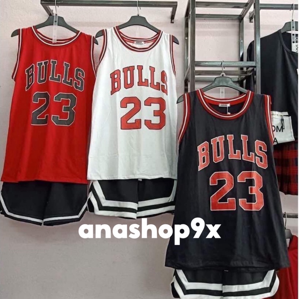 Set bộ quần áo thể thao bóng rổ unisex ba lỗ 23 nam nữ (cực rẻ)