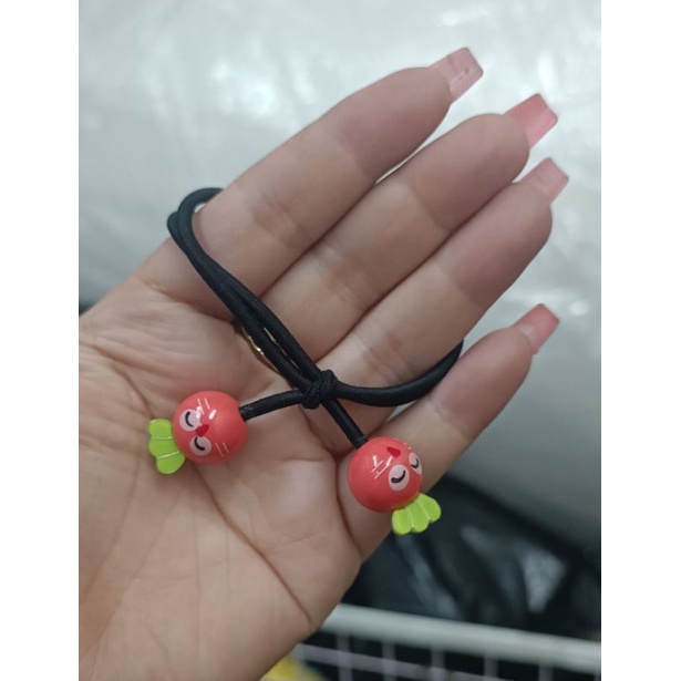 1 cái Cột tóc, buộc tóc hạt nhựa siêu cute
