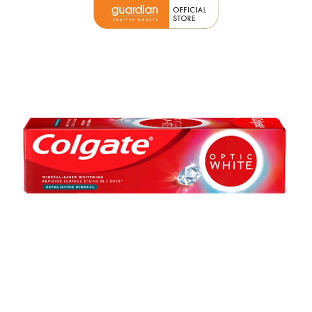 Kem Đánh Răng Làm Giúp Làm Sáng Răng Optic White Plus Shine Colgate 100Gr