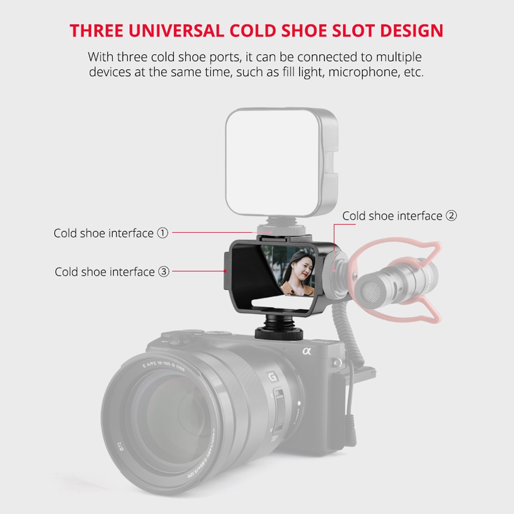 Giá Đỡ Màn Hình Máy Ảnh Sony A7II A7RIII Bằng Nhựa Tiện Dụng