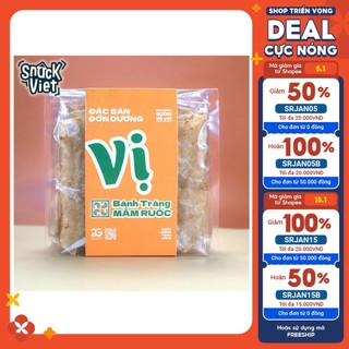 Bánh tráng mắm ruốc vị - túi 65g/125g