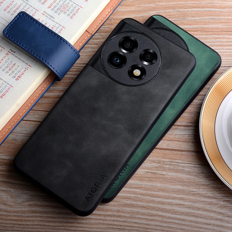 Ốp Lưng Cho Oneplus 11 coque mượt Cảm Giác Vân Tay Chống Da Bền Cho Oneplus 11 Case funda capa