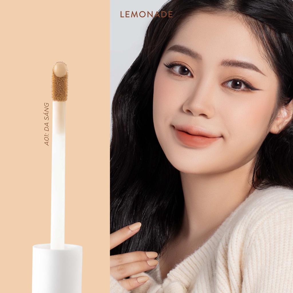 Kem Che Khuyết Điểm Kiềm Dầu Bền Màu Lemonade Matte Addict Concealer 3g