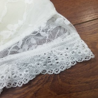 BRA REN CHÉO LƯNG (mã 561), Màu trắng, Dưới 52kg