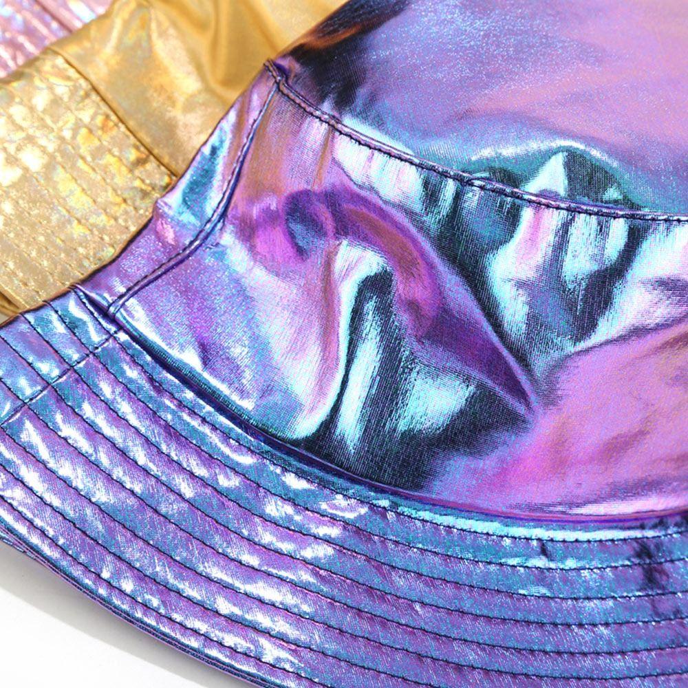 ESPO Mũ Bucket Chất Liệu Da PU Chống Thấm Nước Có Thể Gấp Gọn Tiện Lợi