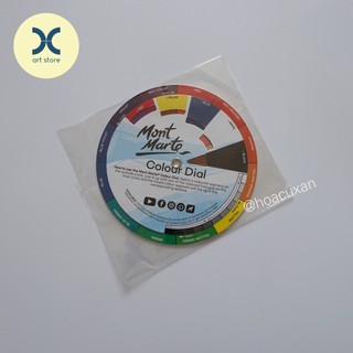 [Họa cụ Xan] Bảng hướng dẫn pha màu mini Mont Marte