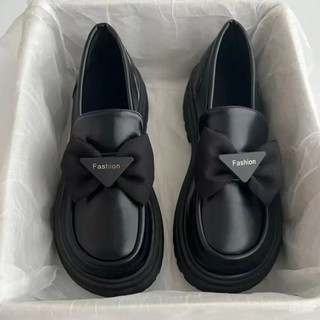 Giày Oxford, giày Mary Jane, giày lolita nữ sinh gắn nơ basic thanh lịch