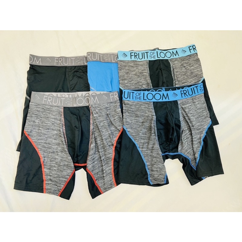 Combo 3-5-7 pcs compression nam fruit of the loom,chất liệu thun lạnh 93%polyester 7%spandex ,màu sắc đa dạng,thoáng mát