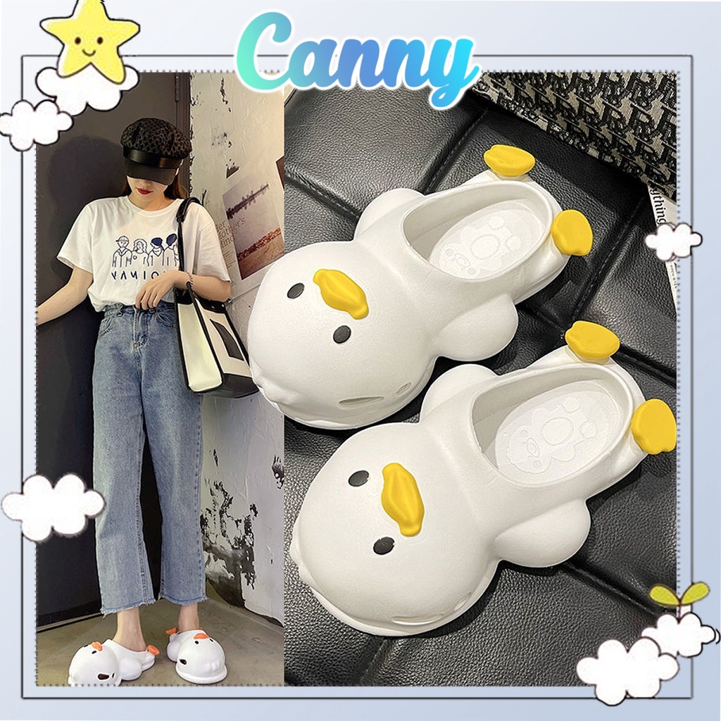 Dép vịt dễ thương đi trong nhà chống trượt Canny