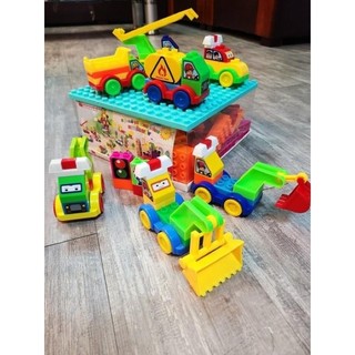 Đồ chơi lego xe công trình Vinakidstoy