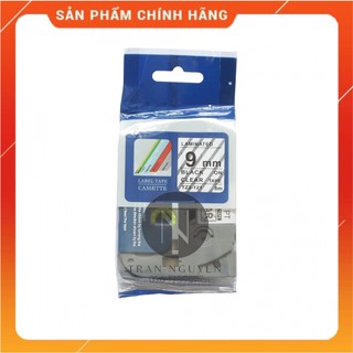 Nhãn in brother tz2-121 - đen nền trong 9mm x 8m