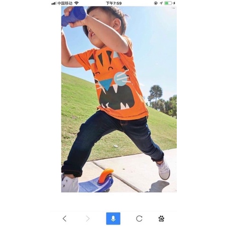 Quần jean xuất dư bé trai