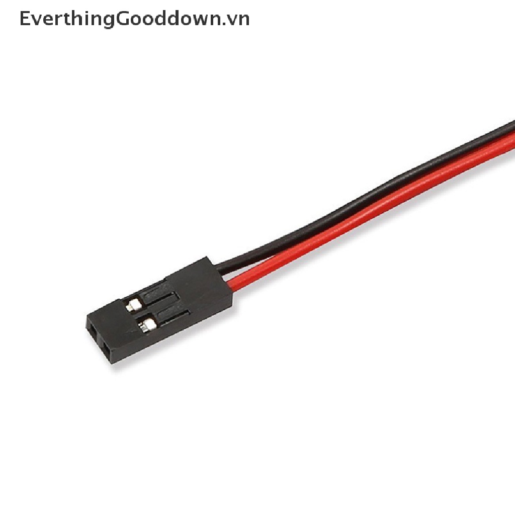 Everthinggooddown 5 Dây Cáp Nối Nút Nguồn Bật / Tắt 50cm 2 Pin SW PC Cho Máy Tính