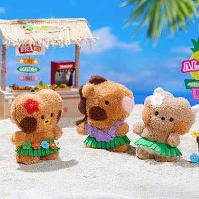 Mô hình bông BT21 MININI SUMER STANDING DOLL