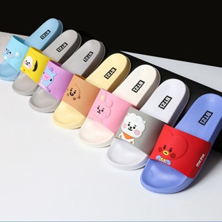 Dép BT21 phối màu pasel order chính hãng Hàn Quốc