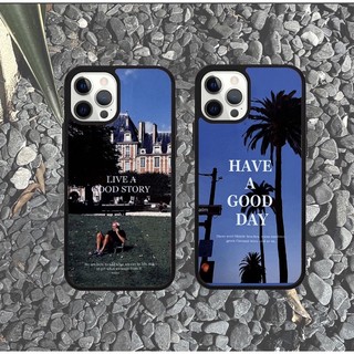 Ốp lưng iphone nhựa chống va đập THEVIBES phong cách cây cảnh 7plus/x/xsmax/11/11promax/12/12promax/13/13promax/14promax