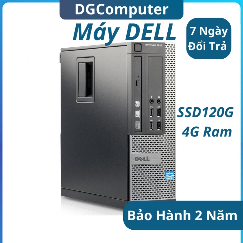 Máy tính văn phòng cũ , máy tính đồng bộ, máy tính cây để bàn cũ Dell Optiplex 7010