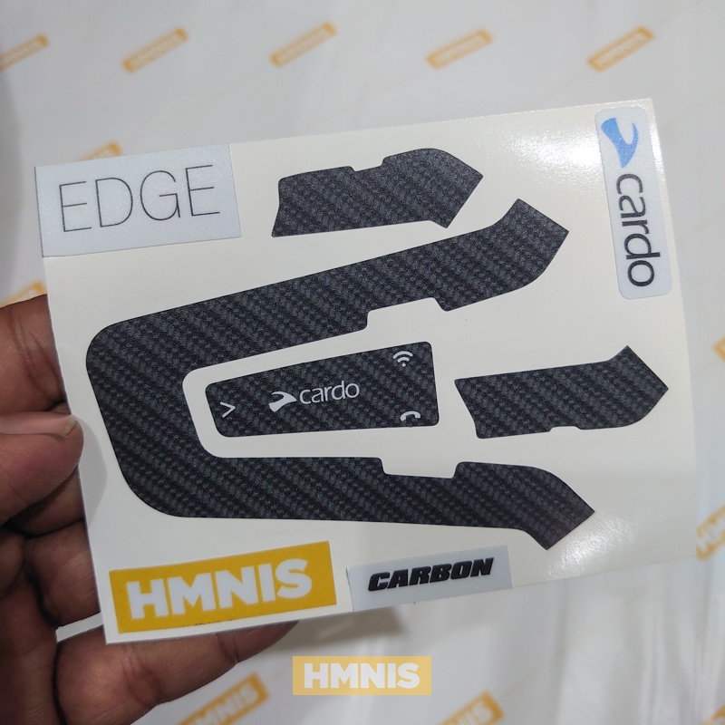 Nhãn dán Skin Cardo Packtalk EDGE, PRO, NEO Carbon họa tiết, Cardo Packtalk chống trầy xước