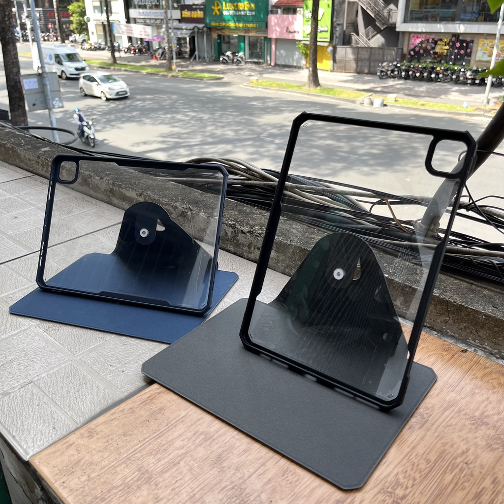 [Hỏa Tốc HCM] Ốp lưng XUNDD Xoay 360 độ đa năng iPad Pro 11'/ 12.9 inch (M2-2022/M1-2021/2020/2018) Viền TPU, Chống sốc