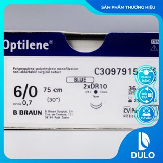  Chỉ phẫu thuật Optilene 6 0  Combo 6 sợi  
