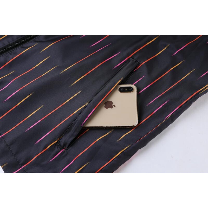 Áo Khoác Tay Dài Có Nón Phối Khóa Kéo Thoáng Khí Chống Thấm Nước Thời Trang Cho Nam 21-22 Juventus