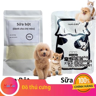 (2 loại) Sữa bột & Sữa chua uống thú cưng