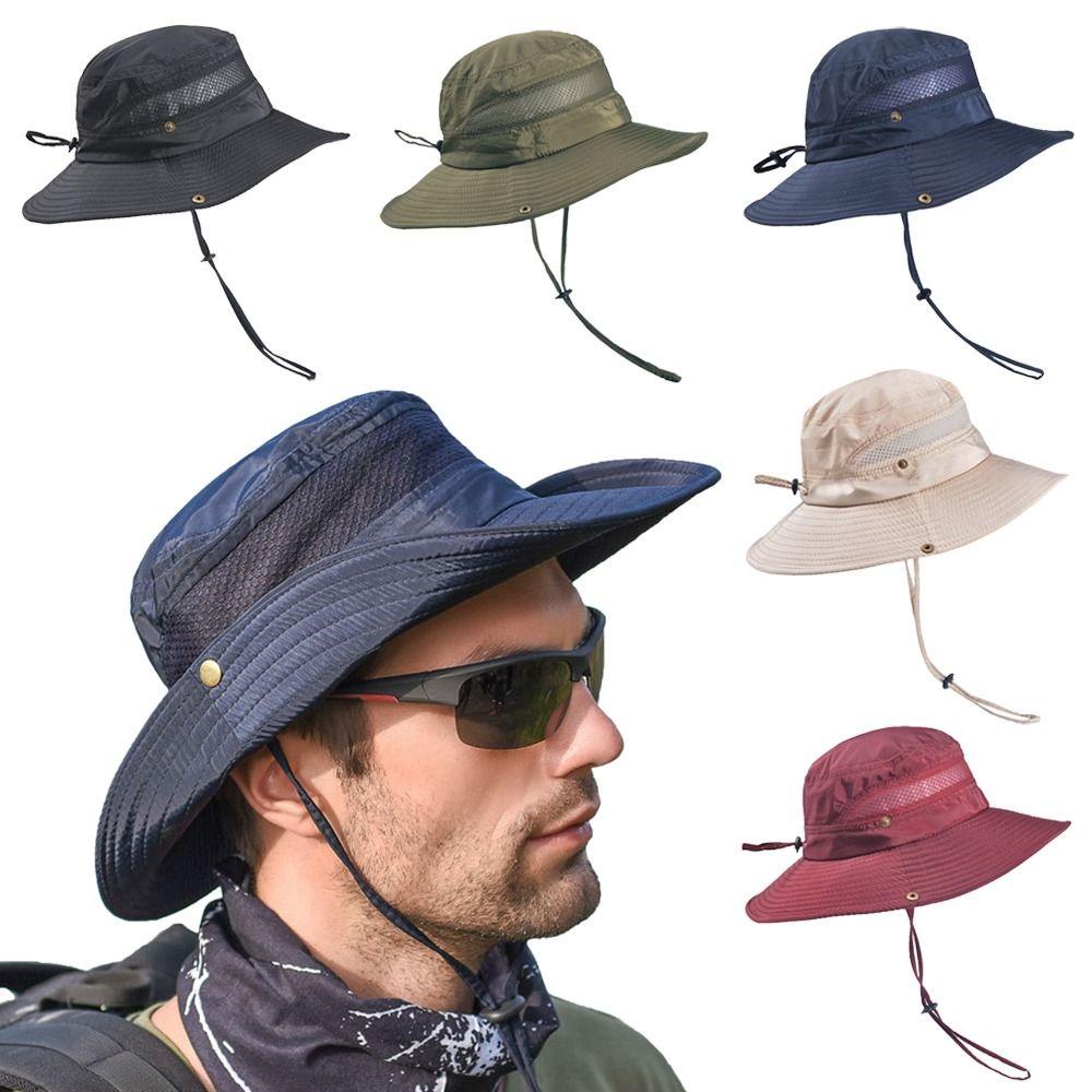 Mũ Rộng Vành Chống Nắng / Tia UV Có Thể Gấp Gọn Tiện Dụng Thời Trang Xuân Hè