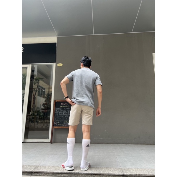 Áo Zara dệt kim tổ ong Form slim